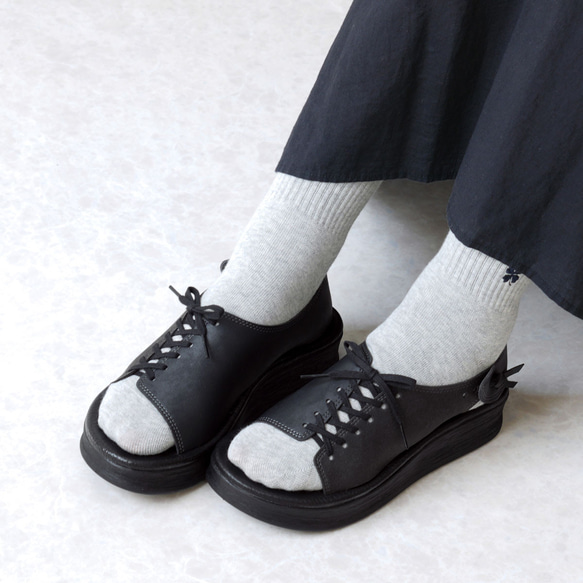 どんな足にもミラクルフィット サンダル (MOUSP) 靴 日本製 【納期5日以内発送】 10枚目の画像