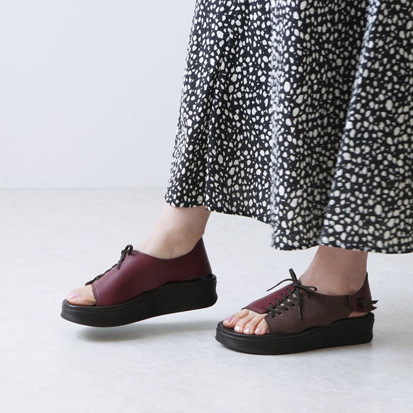 どんな足にもミラクルフィット サンダル (MOUSP) 靴 日本製 【納期5日以内発送】 5枚目の画像