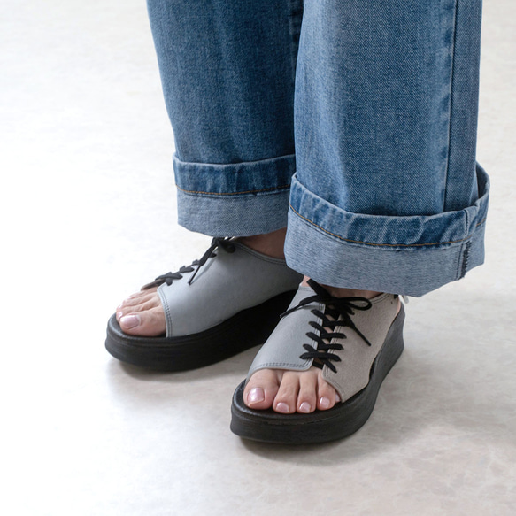 どんな足にもミラクルフィット サンダル (MOUSP) 靴 日本製 【納期5日以内発送】 3枚目の画像