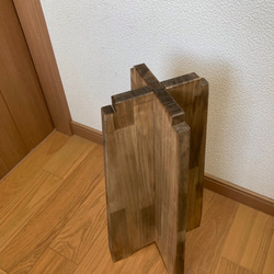 ニコちゃんのスツール　スマイリースツール 3枚目の画像