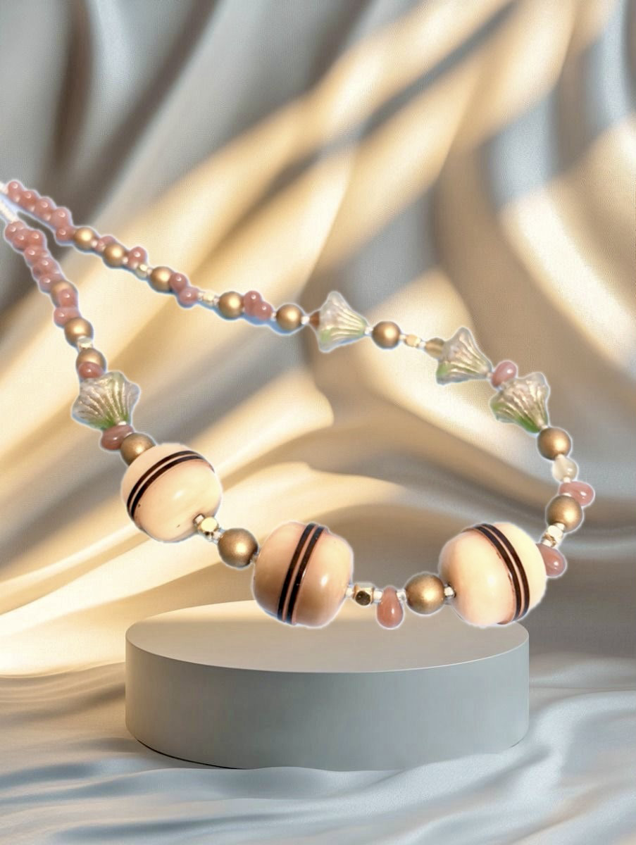 ヨーロッパビーズネックレス 13,860円