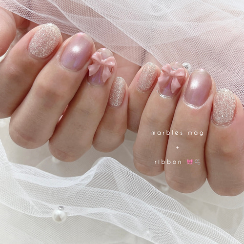 enoi ピンク フラッシュ ネイルチップ＊enoi ピンクマグネット ダイヤモンドフラッシュ