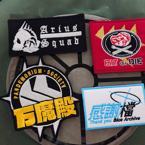 刺繍パッチ ブルーアーカイブ - ブルーアーカイブ (블루아카이브