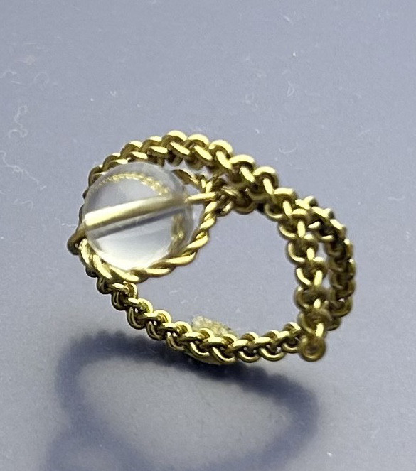 FFRブラス、8mm水晶珠