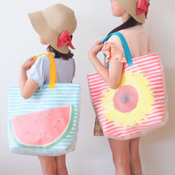 くったり夏のプールバッグ(向日葵) 12枚目の画像