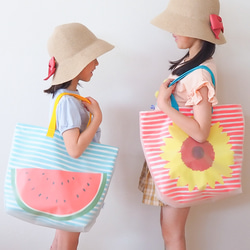 くったり夏のプールバッグ(向日葵) 13枚目の画像