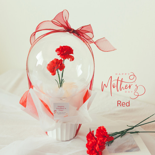 2025新作】母の日 バルーン♡バルーンフラワー カーネーション アート