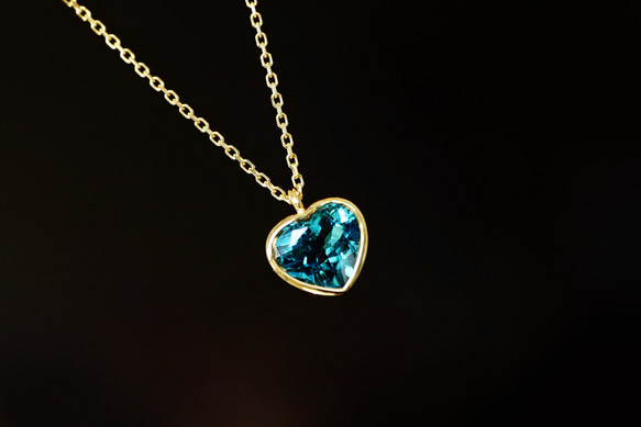 トルマリンネックレス 深い青色 トルマリンネックレス 深い青色 【公式通販】