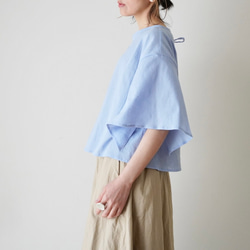 LACE SLEEVE ネックリボンブラウス black 17枚目の画像