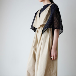 LACE SLEEVE ネックリボンブラウス black 10枚目の画像