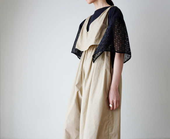 LACE SLEEVE ネックリボンブラウス black 10枚目の画像