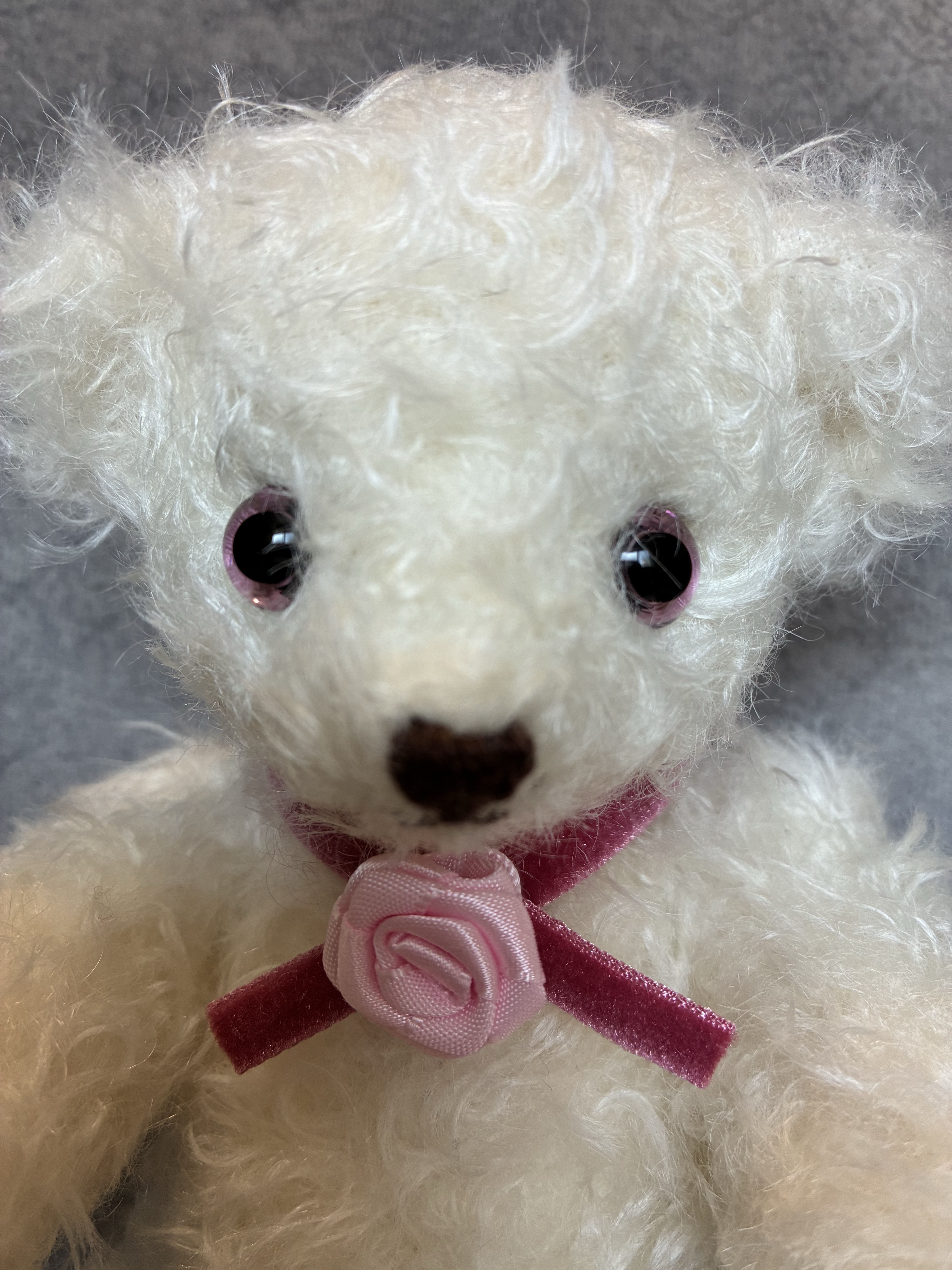 ピンクローズのテディベア　〜24cm〜