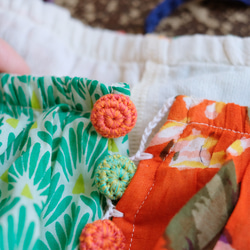 【素材の旅2025】彩りを重ねる♪カラフルパッチワークキャミベスト（25s-06）パターンA 19枚目の画像