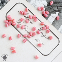 ビーズ・ヴィンテージ シリンダーガラスビーズ ３ｘ４ｍｍ[３０個セット] GB-40 1枚目の画像