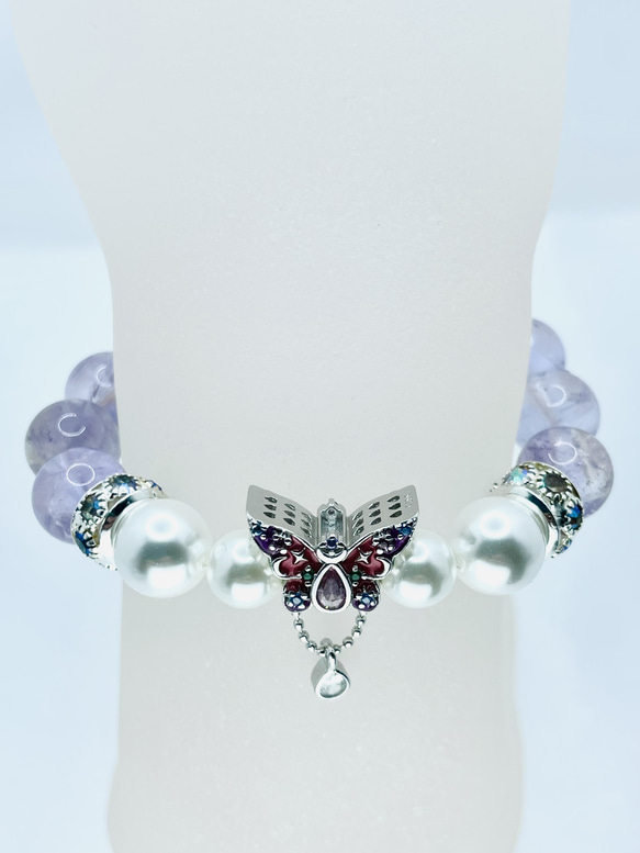 ラベンダーアメジスト/パープルアンジェライト】内径約15cm 浄化済み