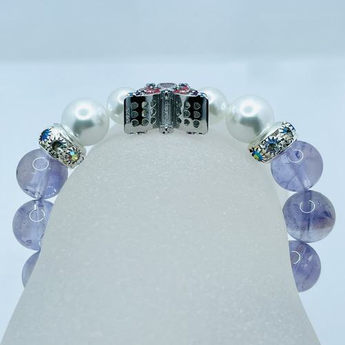 ラベンダーアメジスト/パープルアンジェライト】内径約15cm 浄化済み