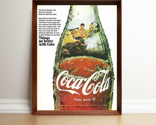 アメリカ1970年代　ポスター額装付き Amazon.co.jp: フォルクスワーゲン ビートル タイプⅡ バス 1960