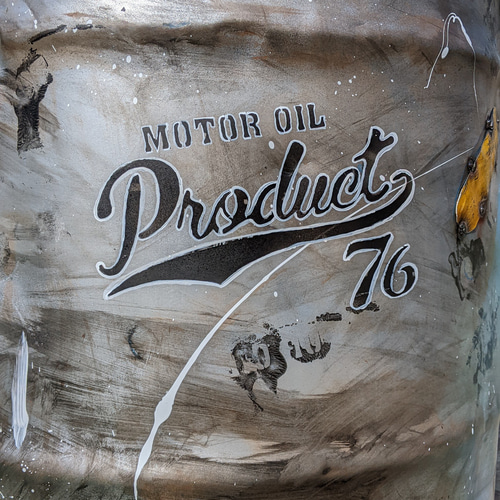 ドラム缶 洗面台 立水栓 インダストリアル ガレージ水栓 アメリカン