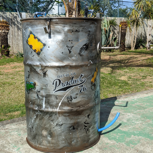 ドラム缶 洗面台 立水栓 インダストリアル ガレージ水栓 アメリカンガレージ ドラム缶 洗面台 立水栓 インダストリアル ガレージ水栓 アメリカン