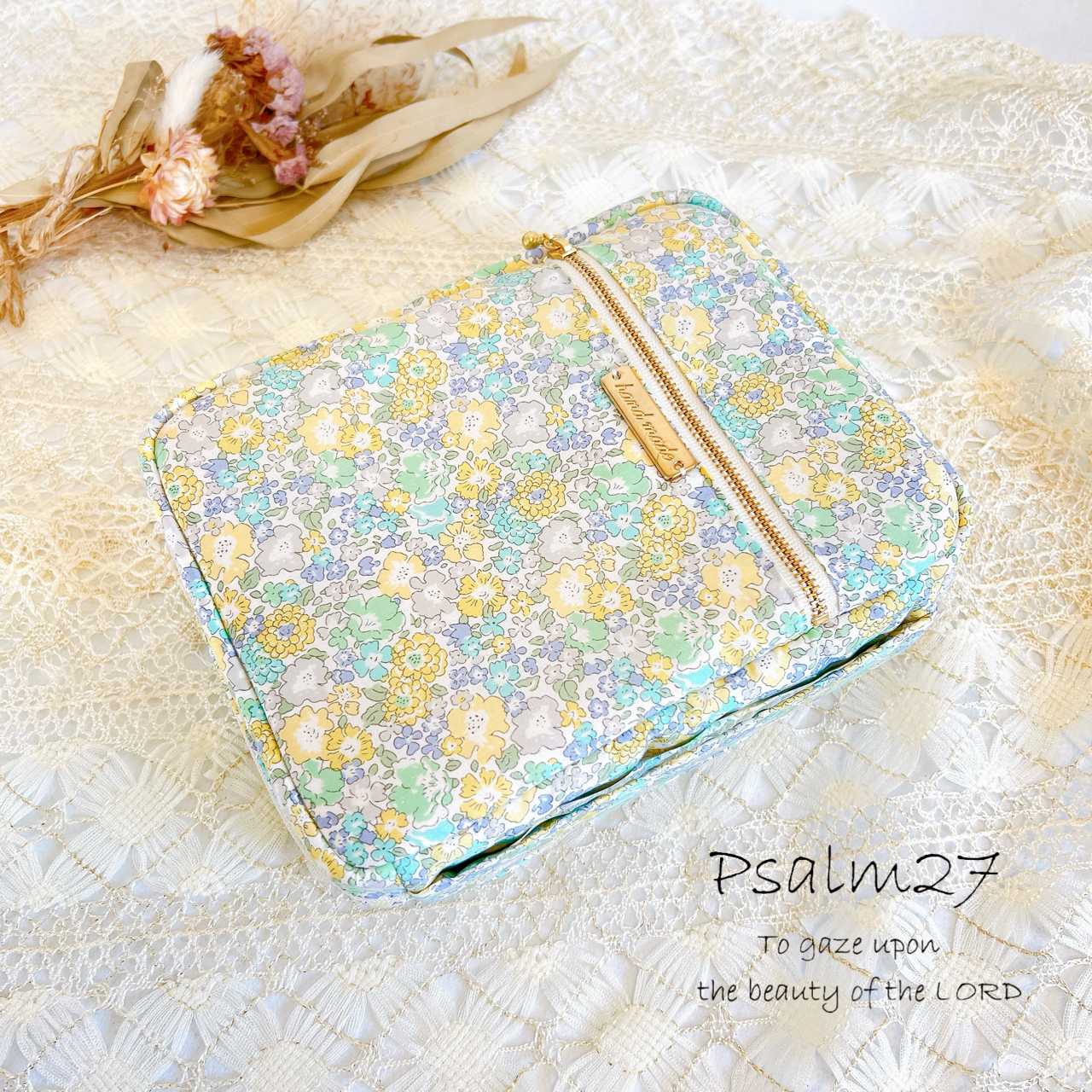中型聖書カバー［ファスナー付き］✳︎ミッシェル　ラメ✨