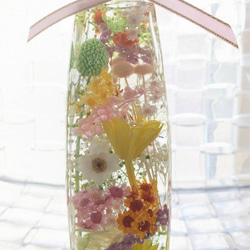 敬老の日 母の日 誕生日 爽やかな色合いのエレガントハーバリウム ラッピング無料 箱付き ギフト 5枚目の画像