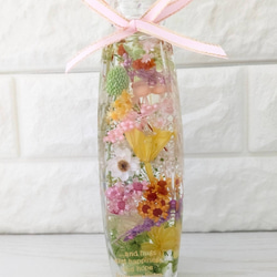 敬老の日 母の日 誕生日 爽やかな色合いのエレガントハーバリウム ラッピング無料 箱付き ギフト 6枚目の画像