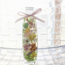 敬老の日 母の日 誕生日 爽やかな色合いのエレガントハーバリウム ラッピング無料 箱付き ギフト 1枚目の画像