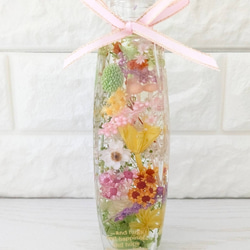 敬老の日 母の日 誕生日 爽やかな色合いのエレガントハーバリウム ラッピング無料 箱付き ギフト 2枚目の画像