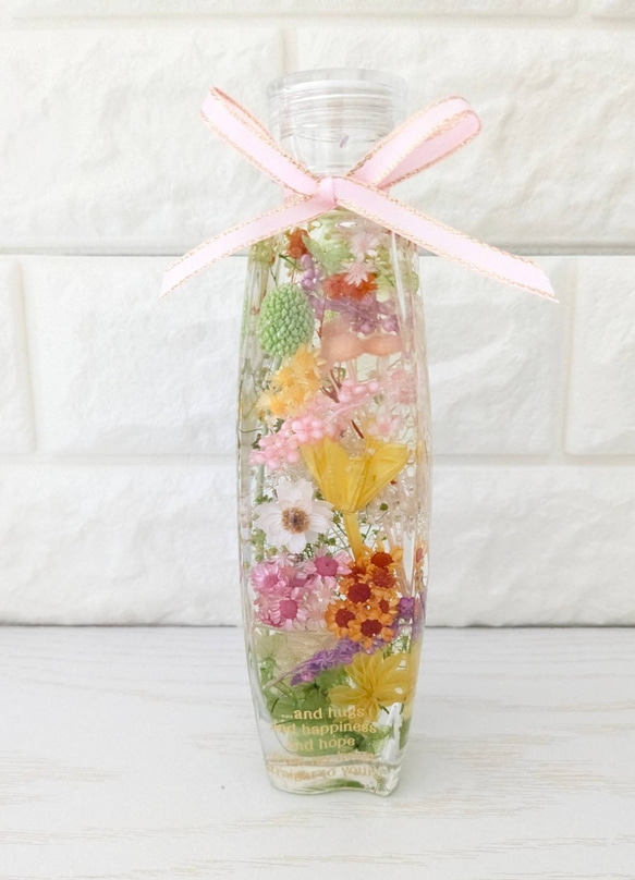 敬老の日 母の日 誕生日 爽やかな色合いのエレガントハーバリウム ラッピング無料 箱付き ギフト 2枚目の画像