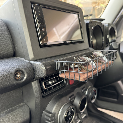 ジムニー フロントバスケット ウッドボトム付 JB64 JB74 シエラ