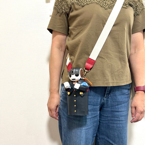 Ver.1】ロボホン専用_肩がけ_お出かけキャリングケース_キャリーバッグ