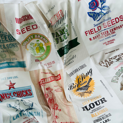 ファーム アンド ガーデン パネル生地 キャスホールデン by moda 生地