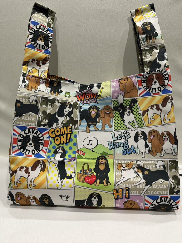 【Aelfric Eden】クリエイティブ 子犬柄 キャンバスバッグ Creative Puppy Pattern Canvas Bag – Aelfric eden