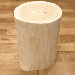 槙 丸太 スツール 希少 No.1133