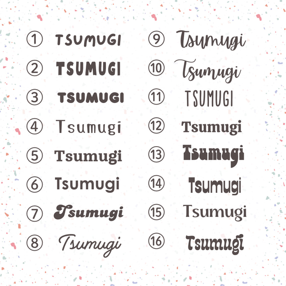 【SNS 掲載OKの方 特別価格にて販売♥】ネームタグ 9枚目の画像