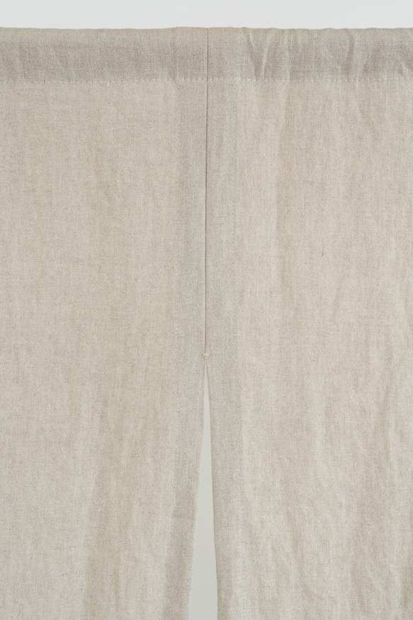 日本の美を纏う、リネン100%の暖簾（のれん)　選べる9色/3サイズ　麻100%　日本製 3枚目の画像