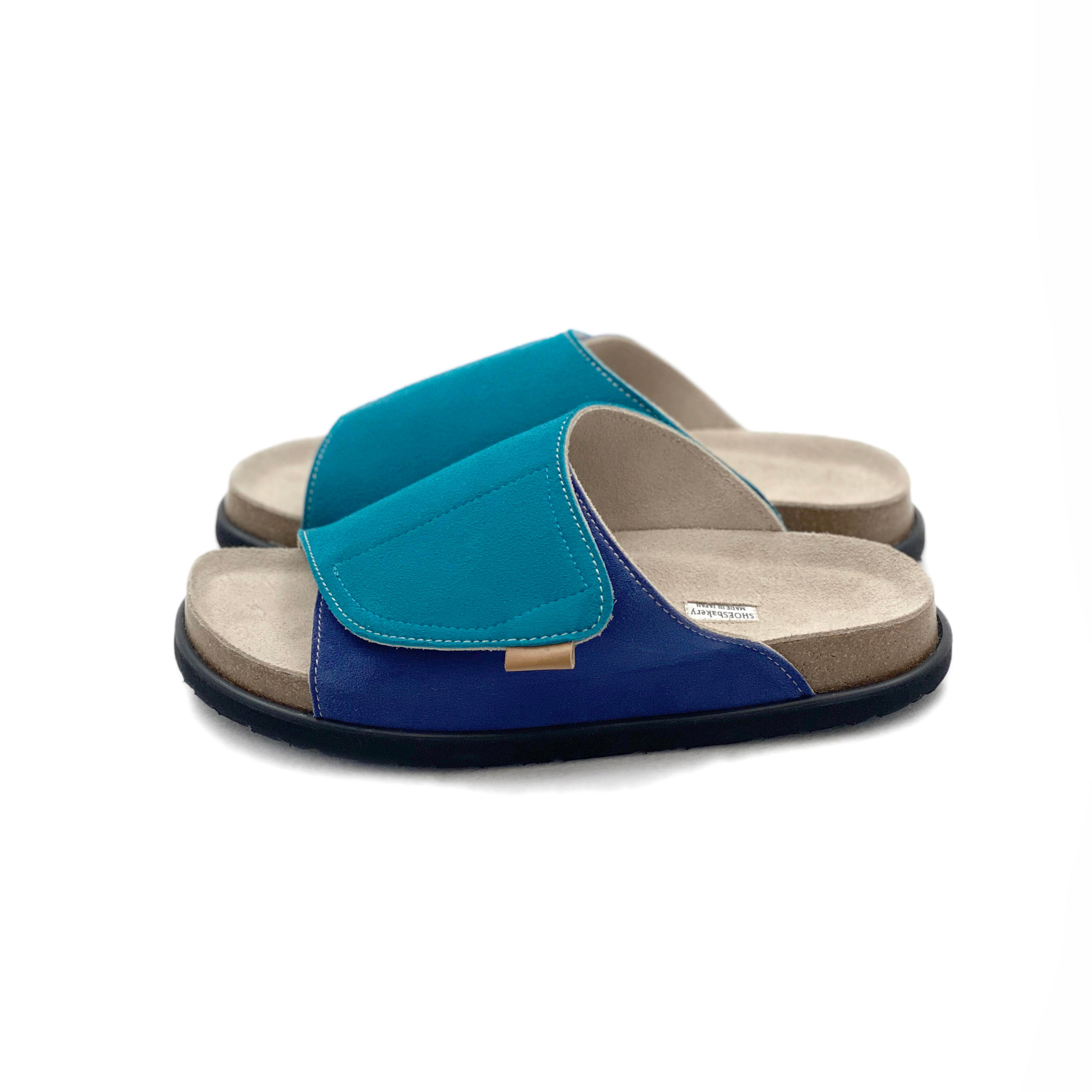 受注生産　フットベットサンダル　カラーコンビ