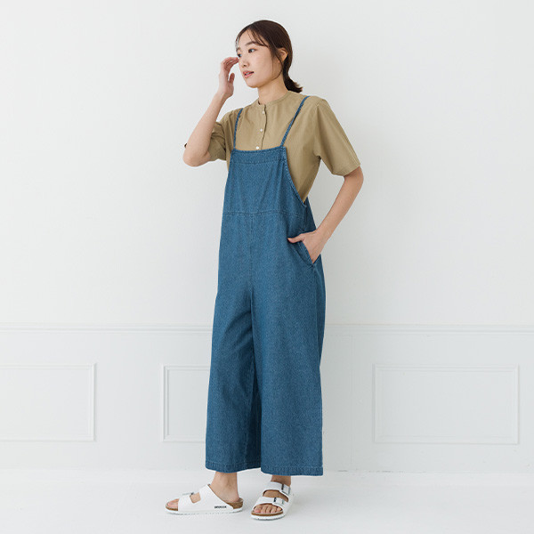 【30％OFF】6オンスデニム サロペットパンツ