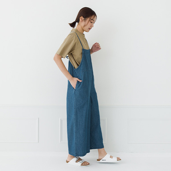 【30％OFF】6オンスデニム サロペットパンツ