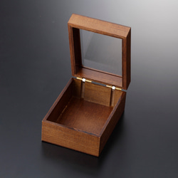 【Creema限定ワケありな逸品】木製ふた付き小物入れ　現品限り　アウトレット価格 1枚目の画像