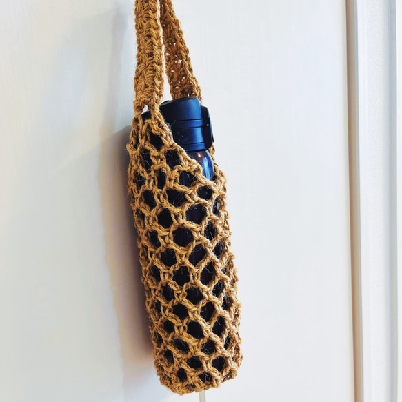 ♥️手編み♥️ハンドメイド♥️お花いっぱいバッグ♥️お花いっぱいペットボトルカバー♥️ ♥️手編み♥️ハンドメイド♥️お花いっぱいバッグ♥️お花