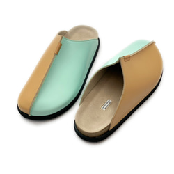 色を楽しむフットベットミュール ＃イエローコンビ ＃ベージュコンビ 13枚目の画像