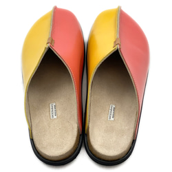 色を楽しむフットベットミュール ＃イエローコンビ ＃ベージュコンビ 8枚目の画像