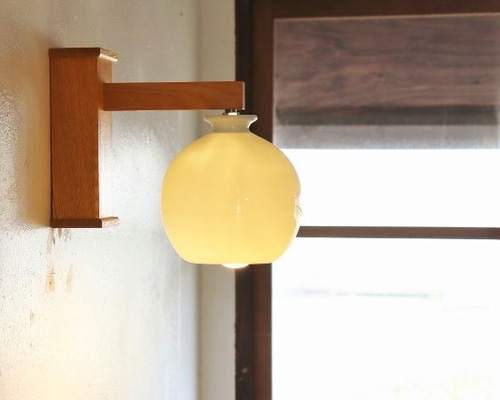 白磁丸ブラケット 磁器照明 シーリングライト・ペンダントライト Yuji