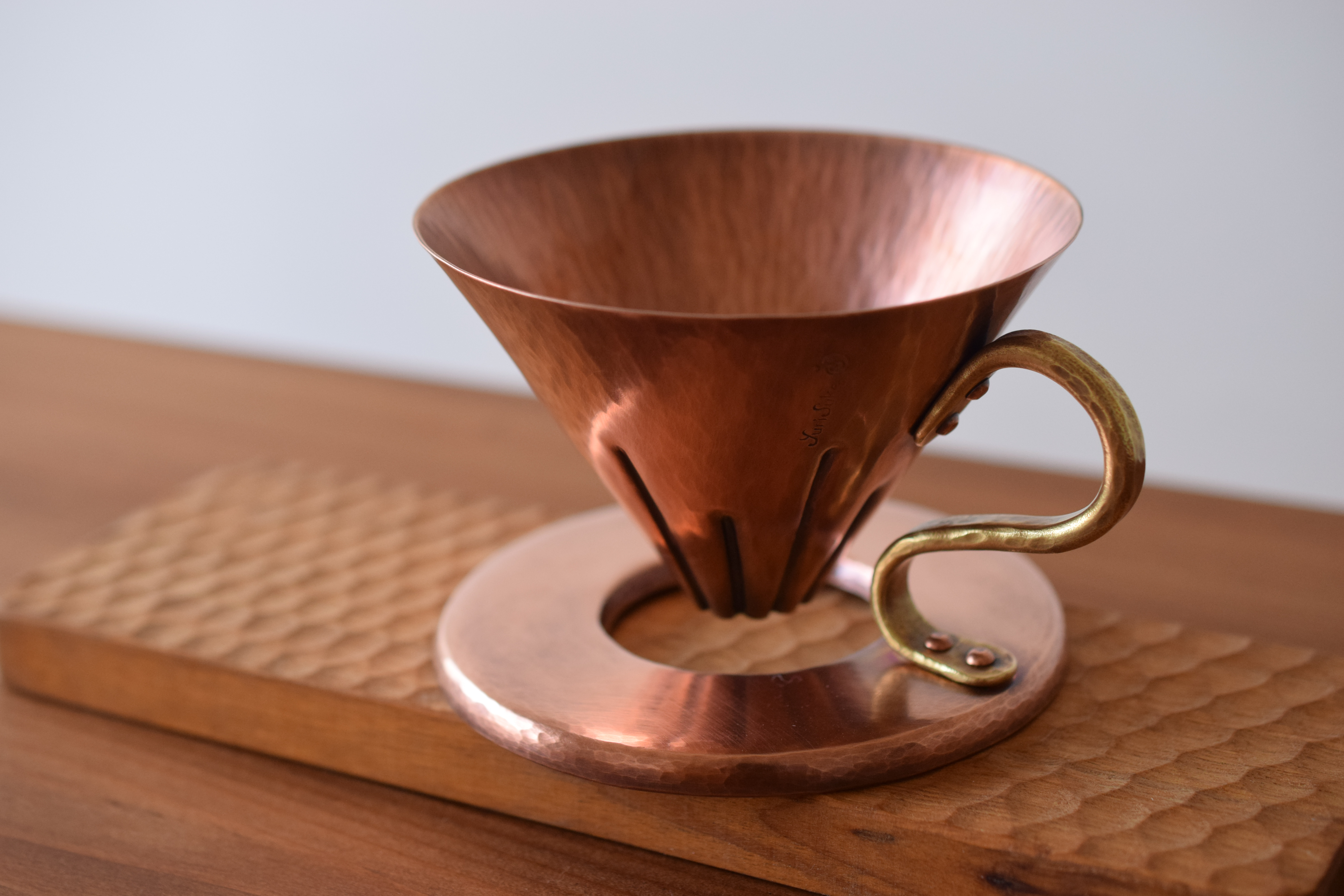 銅のコーヒードリッパー「simple」