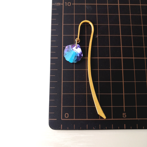 キラキラシェルのブックマーカー】 本のしおり しおり 栞