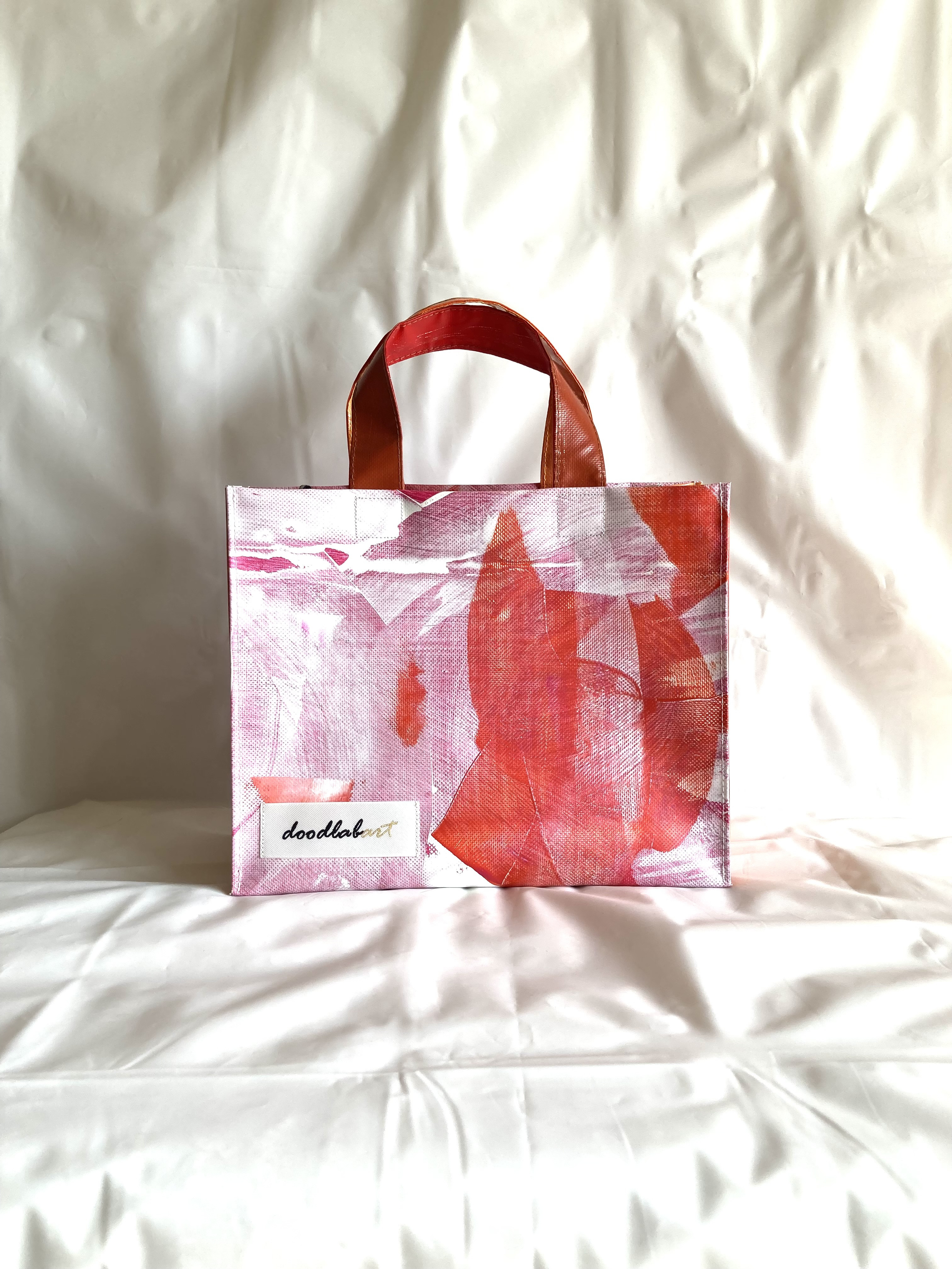 【ペイントトート　Mサイズ】トートバッグ/防水/アート/2way/1点物