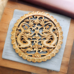 木彫レリーフ ≪熊＝Bear≫ 参次元彫刻 木彫レリーフ ≪熊＝Bear≫ 参次元彫刻 | iichi 日々の暮らしを