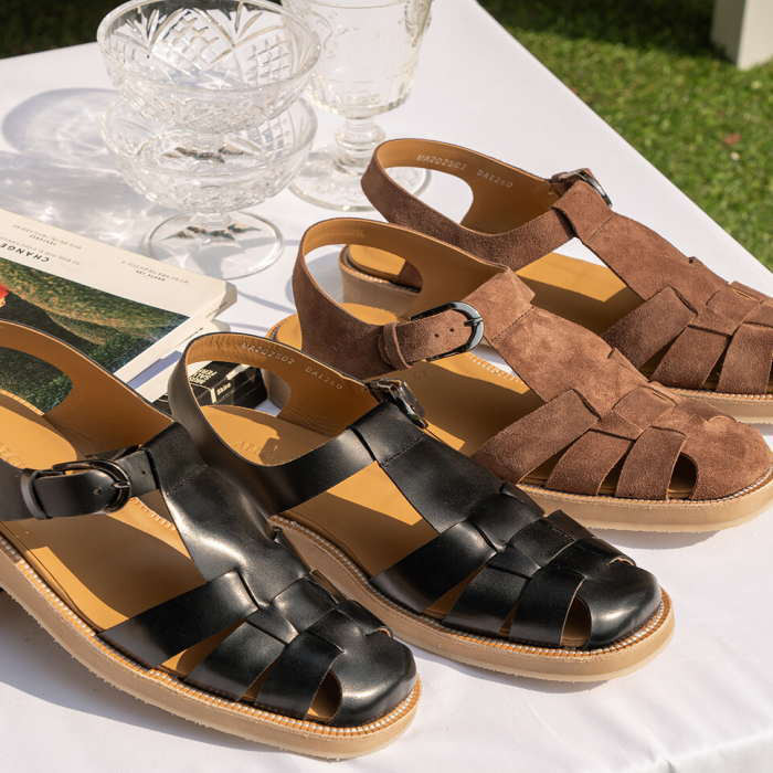 スエードレザーサンダル ストラップサンダル メンズ サンダル レザーシューズ 本革サンダル