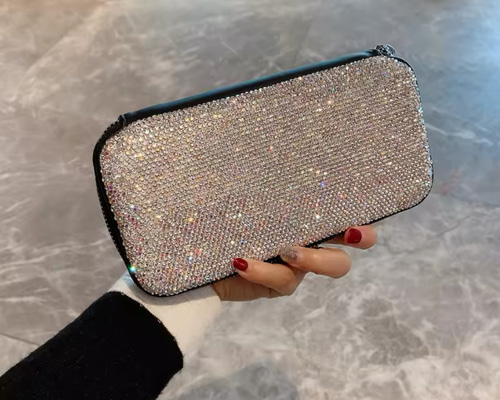 未使用品✨️保存袋付き✨　シンクビー！　花柄　ラインストーン　長財布 2025年最新】Yahoo!オークション -シンクビー 財布の中古品